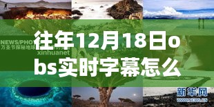 揭秘往年12月18日OBS實時字幕技巧，自然美景之旅探尋內心平和寧靜的秘訣