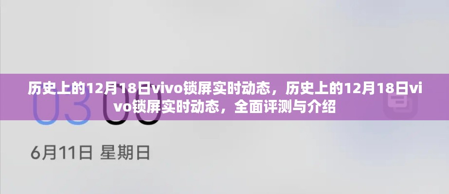 歷史上的12月18日vivo鎖屏動態全面評測與介紹