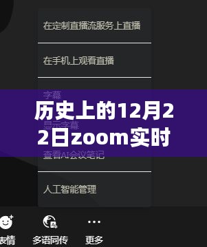 歷史上的溫暖冬日，Zoom實(shí)時(shí)翻譯文檔帶你開啟與自然美景的浪漫之旅（12月22日篇）