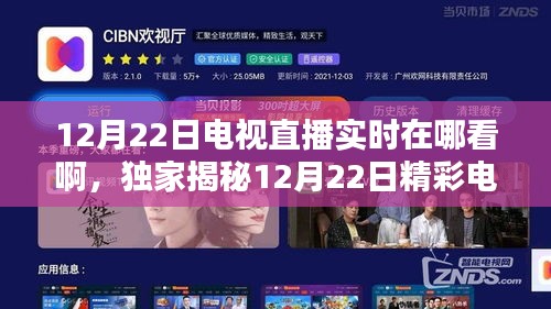 獨(dú)家揭秘，12月22日電視直播實(shí)時(shí)觀看全攻略，精彩瞬間不容錯(cuò)過！