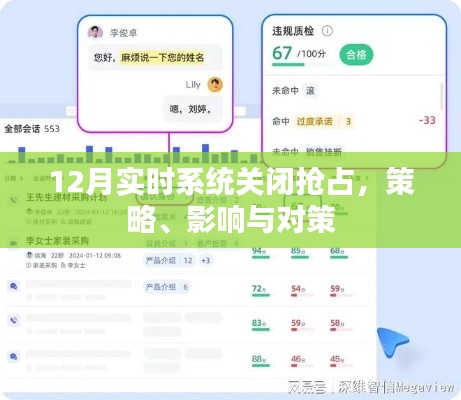 實時系統關閉策略，影響與應對方案