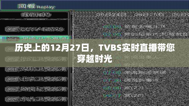 TVBS直播回顧，歷史上的今天時光之旅