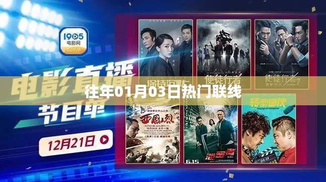 歷年元旦后熱門聯線回顧