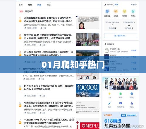 知乎熱門話題一網(wǎng)打盡，深度解析一月熱點