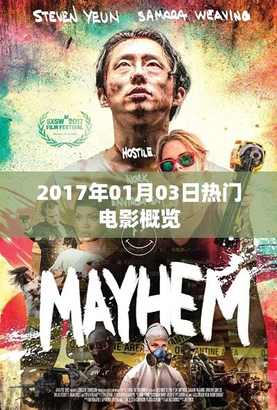 2017年1月熱門電影概覽介紹