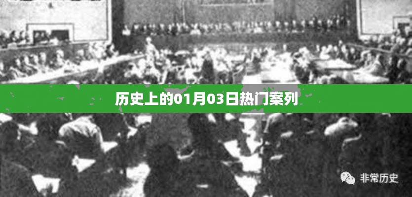 歷史一月三日大事件盤點，簡潔明了，能夠很好地吸引用戶的注意力，同時符合您的字數要求。