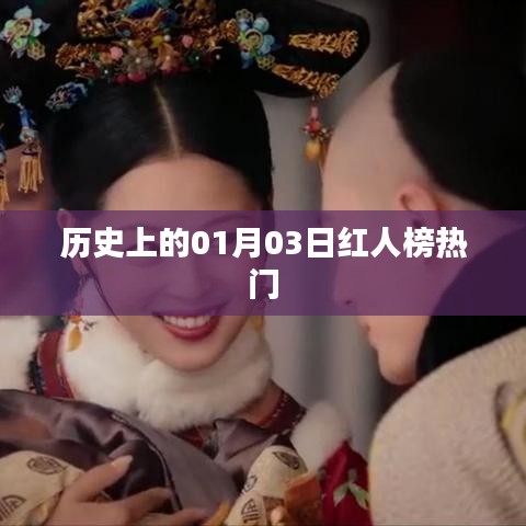 歷史上的名人榜，一月三日群星閃耀時刻