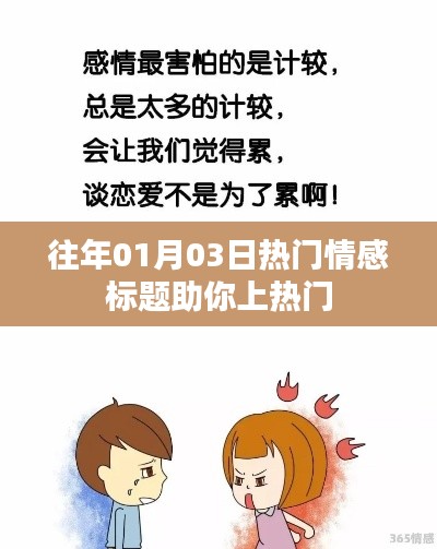 情感熱點速遞，歷年一月三日最熱話題盤點