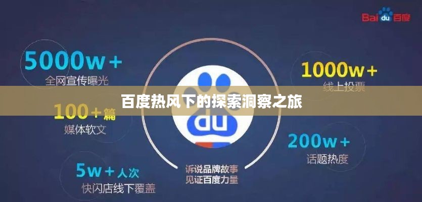 百度熱風下的探索洞察之旅