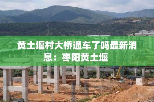 黃土堰村大橋通車了嗎最新消息：棗陽黃土堰 