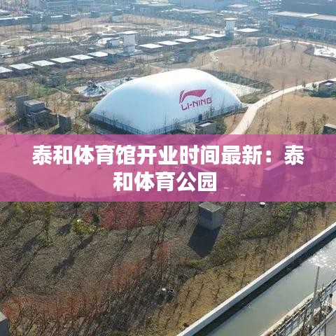 泰和體育館開業時間最新：泰和體育公園 