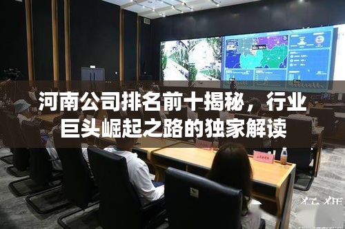 河南公司排名前十揭秘，行業巨頭崛起之路的獨家解讀