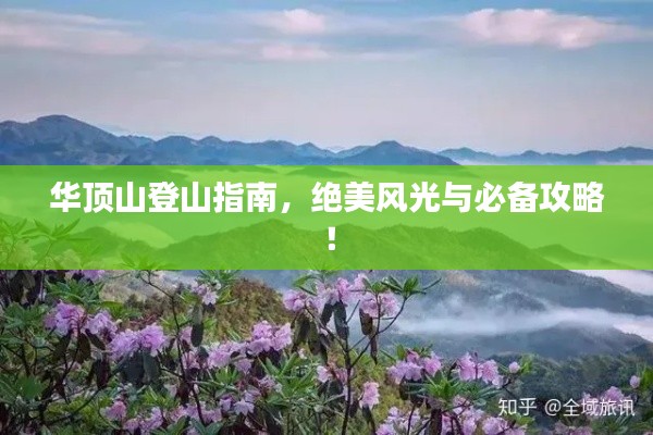 華頂山登山指南，絕美風光與必備攻略！