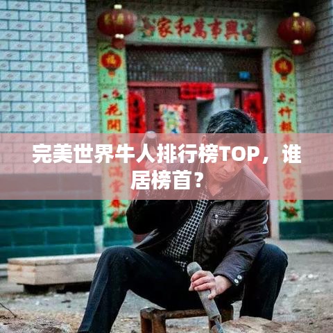 完美世界牛人排行榜TOP，誰居榜首？
