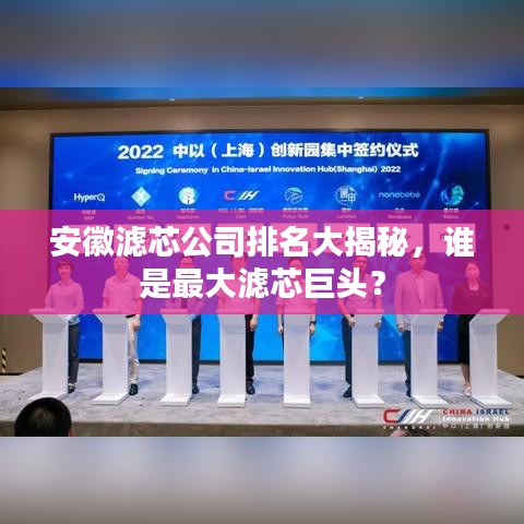 安徽濾芯公司排名大揭秘，誰是最大濾芯巨頭？