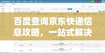 百度查詢京東快遞信息攻略，一站式解決方案