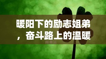 暖陽下的勵志姐弟，奮斗路上的溫暖陪伴