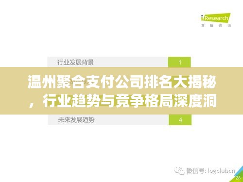 溫州聚合支付公司排名大揭秘，行業(yè)趨勢與競爭格局深度洞察