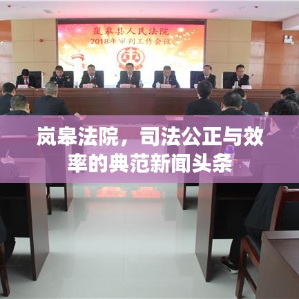嵐皋法院，司法公正與效率的典范新聞頭條