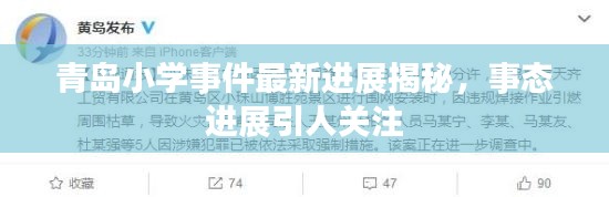 青島小學事件最新進展揭秘，事態進展引人關注
