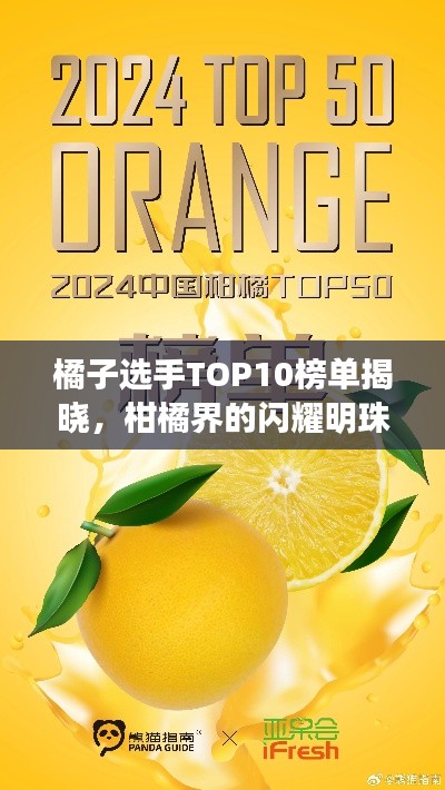 橘子選手TOP10榜單揭曉，柑橘界的閃耀明珠！