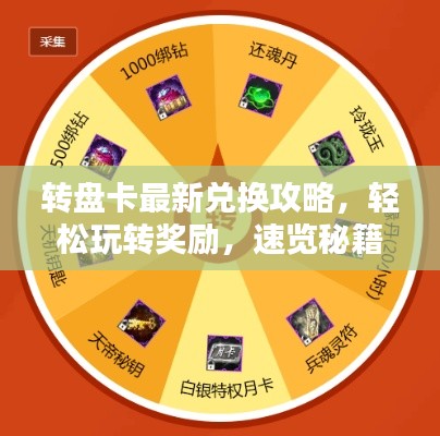 轉盤卡最新兌換攻略，輕松玩轉獎勵，速覽秘籍！