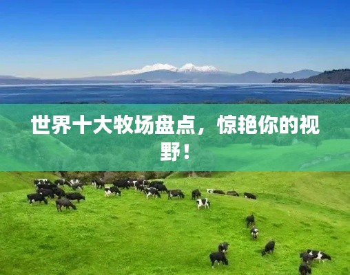 世界十大牧場盤點，驚艷你的視野！