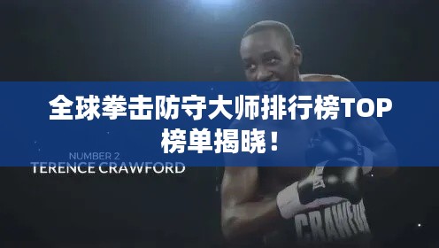 全球拳擊防守大師排行榜TOP榜單揭曉！