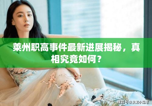 萊州職高事件最新進(jìn)展揭秘，真相究竟如何？