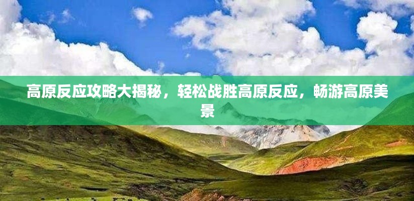 高原反應攻略大揭秘，輕松戰勝高原反應，暢游高原美景
