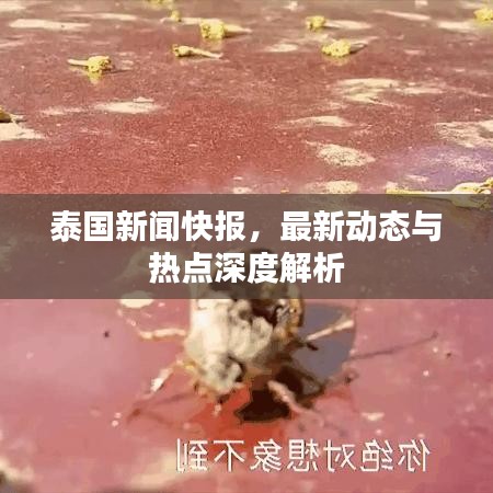 泰國新聞快報，最新動態與熱點深度解析