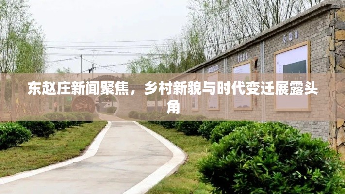 東趙莊新聞聚焦，鄉村新貌與時代變遷展露頭角