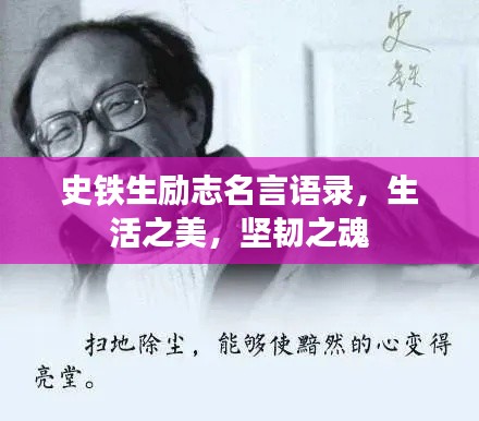 史鐵生勵志名言語錄，生活之美，堅韌之魂
