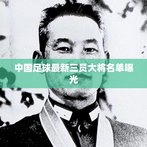 中國(guó)足球最新三員大將名單曝光