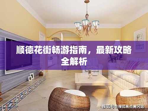 順德花街暢游指南，最新攻略全解析