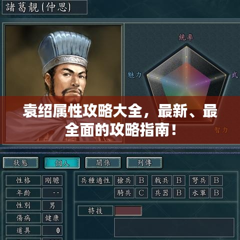袁紹屬性攻略大全，最新、最全面的攻略指南！
