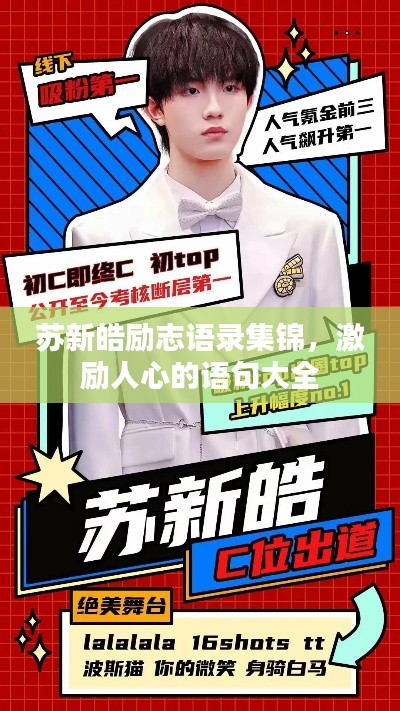 蘇新皓勵志語錄集錦，激勵人心的語句大全