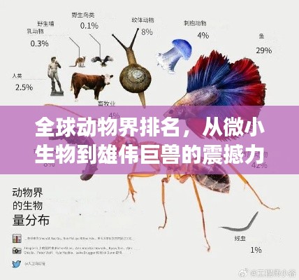 全球動物界排名，從微小生物到雄偉巨獸的震撼力量！