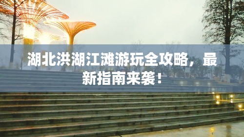 湖北洪湖江灘游玩全攻略，最新指南來襲！