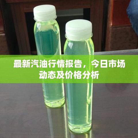 最新汽油行情報告，今日市場動態及價格分析