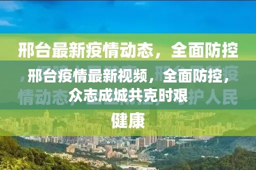 邢臺疫情最新視頻，全面防控，眾志成城共克時艱