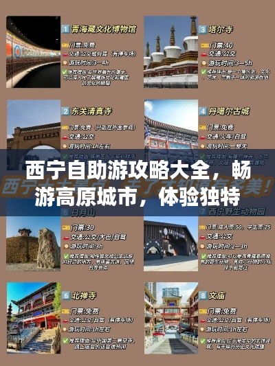 西寧自助游攻略大全，暢游高原城市，體驗獨特風情！