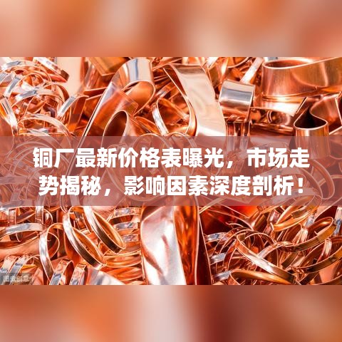 銅廠最新價格表曝光，市場走勢揭秘，影響因素深度剖析！