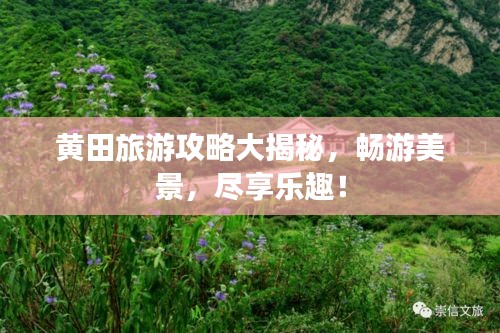 黃田旅游攻略大揭秘，暢游美景，盡享樂趣！