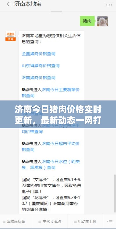 濟南今日豬肉價格實時更新，最新動態一網打盡！