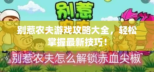 別惹農(nóng)夫游戲攻略大全，輕松掌握最新技巧！