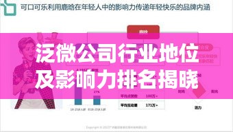 泛微公司行業地位及影響力排名揭曉