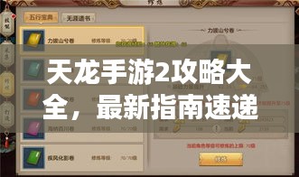 天龍手游2攻略大全，最新指南速遞！