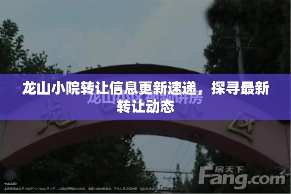 龍山小院轉讓信息更新速遞，探尋最新轉讓動態